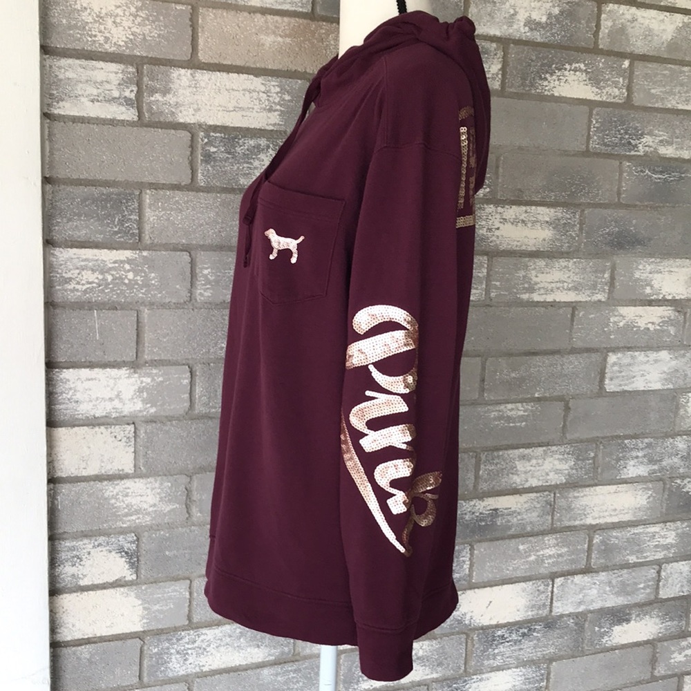 PINK by VS pullover hoodie size S/P - Picture 5 of 7